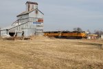 Grain elevator at Choteau